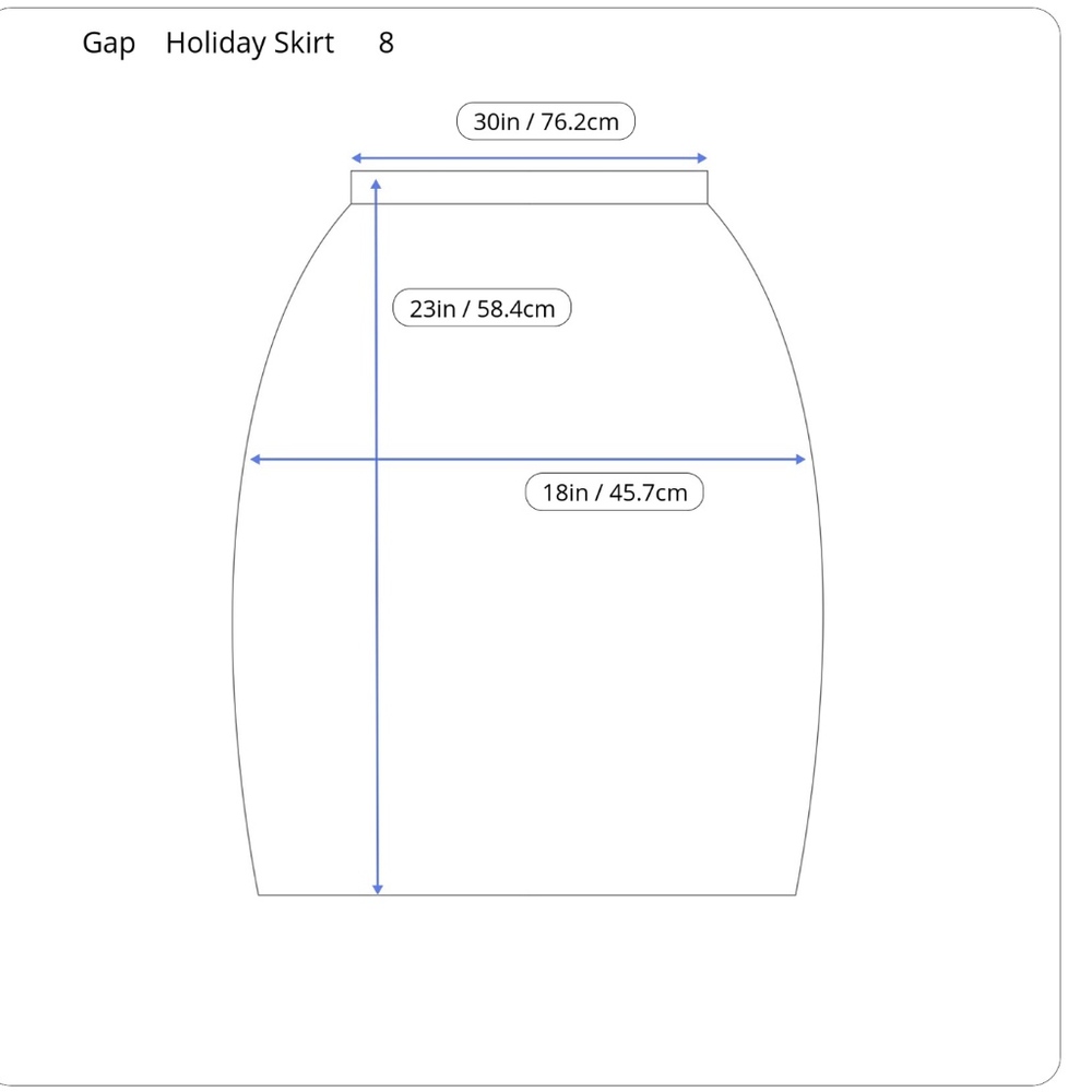 Gap Wool Tweed Holiday Skirt 8 Lined A Line 📁💼 - Picture 2 of 8